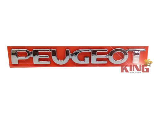 Imagem 1 de 1 de Emblema / Peugeot / Cromado 206 A 207