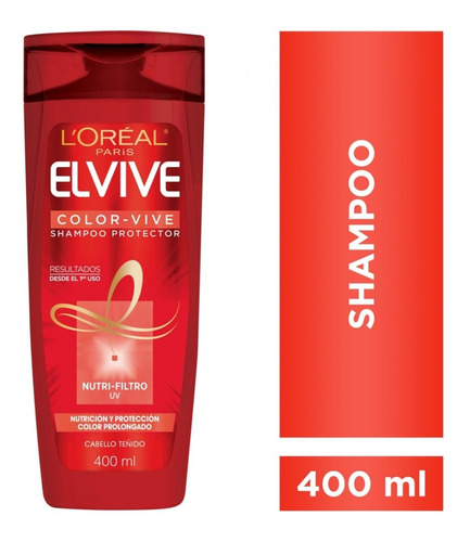 Shampoo Color Vive Elvive L´oréal Paris 400ml