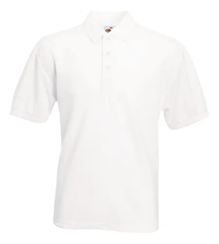 Kaf Polo Blanca 65% Polyester 35% Algodón