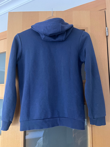 Adidas Buzo Azul Small Con Capucha (Usado)