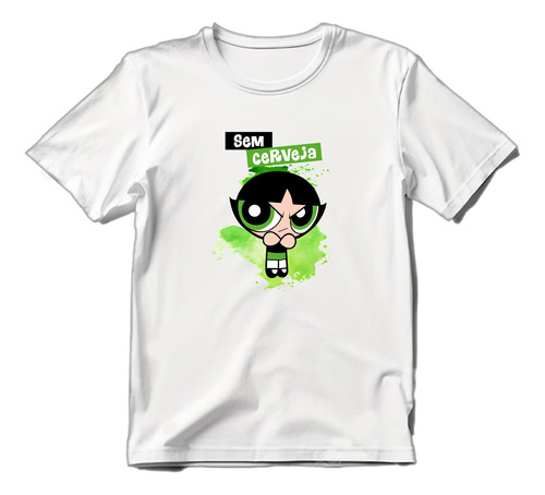 Playera Chicas Superpoderosas Bellota, Bombon Y Burbuja