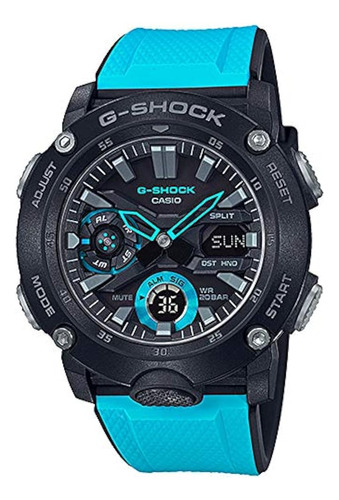 Reloj De Banda De Resina Azul Para Hombre Casio G-shock Carb