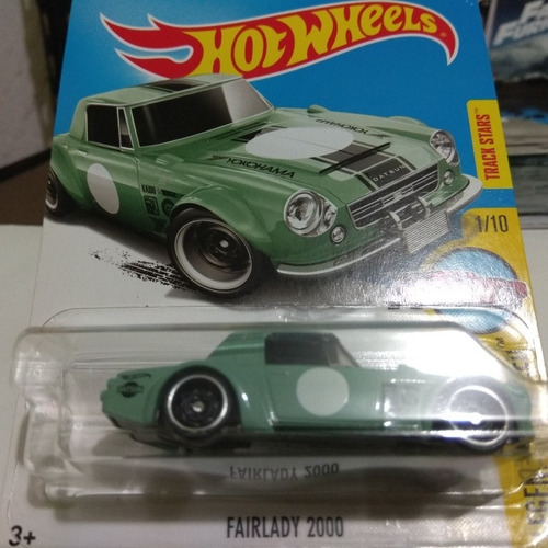 Hot Wheels Fairlady 2000 Verde 118/365 Metal Car Toy