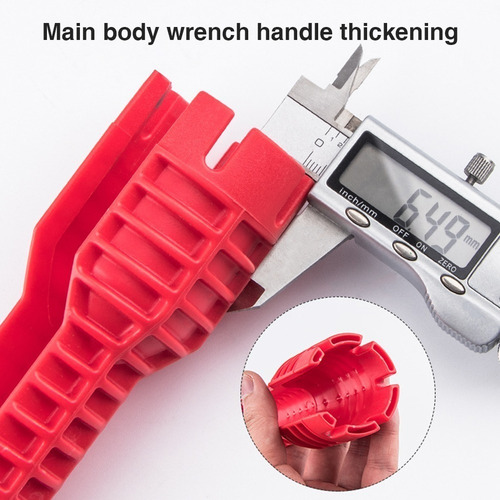 Llave Multifuncional Para Lavabo De Tres Cabezales 8 En 1
