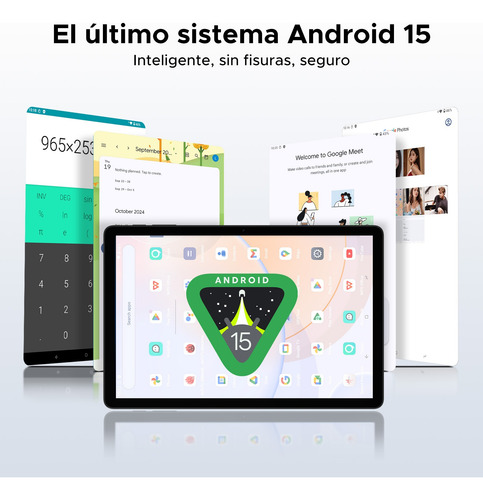 Doogee Tab A9+ Android 15 11 Pulgadas Octa Core Batería 8580