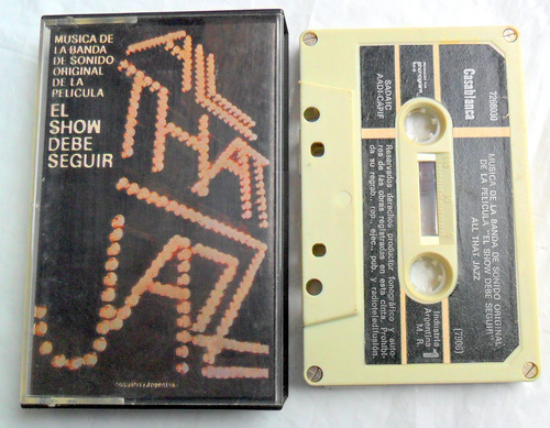 El Show Debe Seguir ( All That Jazz ) Banda Sonora 1979 Vg+