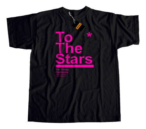 Remera To The Stars Lollapalooza Blink 182 