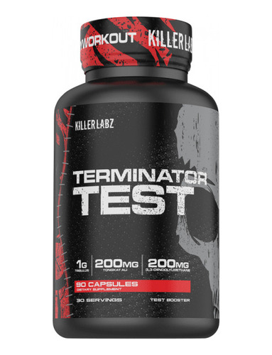 Terminator Precursor Testoterona Killerlabz 90 Capsulas Sabor N/a