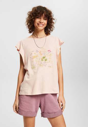Polera Estampada Esprit 042ee1k379