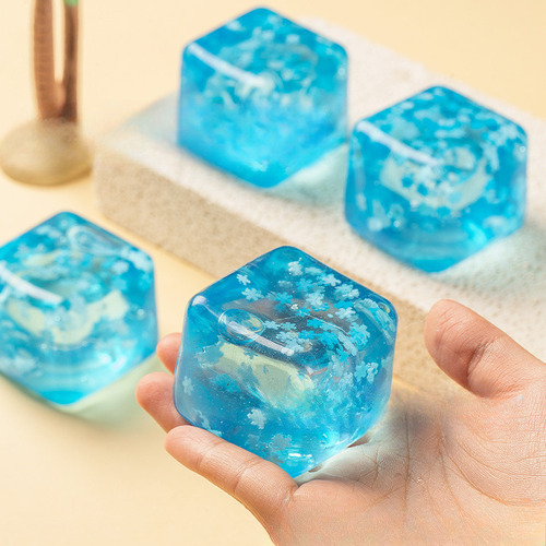 Jy 2 Juguetes, Cubitos Hielo Elásticos Gel Blando Para