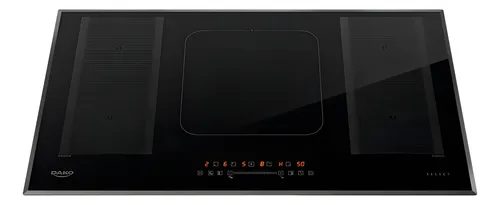 Cooktop de Indução 5 Bocas Dako Select com 2 Zonas Flexíveis e 72...