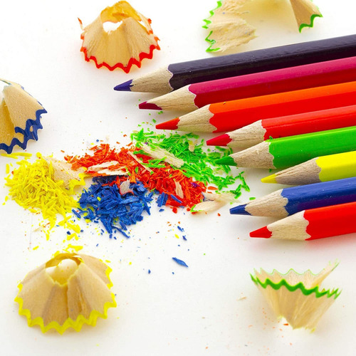 Lapices De Colores Neon X8 Unidades