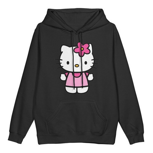 Suéter Hello Kitty Rosado Sanrio  Cuerpo Completo Unisex 