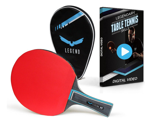 Pala Tenis Mesa Profesional Funda Transporte