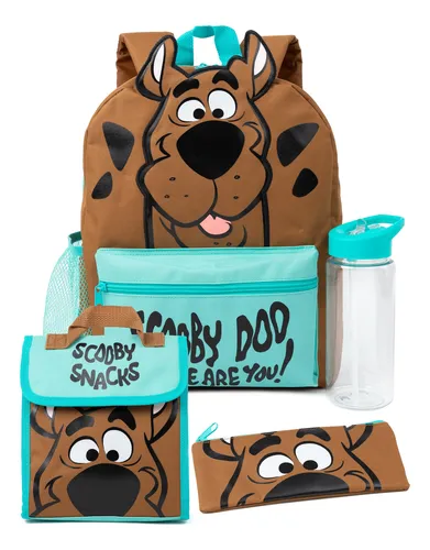 Scooby-doo Juego De Mochila Para Ninos De 4 Piezas | Paquete