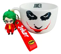 Comprar Taza Tazón Joker Guason + Llavero 3d Goma Batman Dc Pelicula