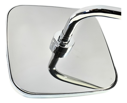 Regadera Cuadrada Ducha Tipo Lluvia Abs Antisarro 23 Cm Acabado Cromado Color Plateado