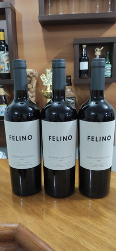 Vinho Felino Cabernet Sauvignon 2017 Cx/3 Un - Cobos