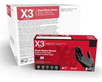 Comprar Ammex Bx3 Guantes De Nitrilo, 100 Por Caja, Descartables, Ap