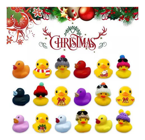 A A Calendarios Infantiles De Adviento, Navidad, 24 Patos