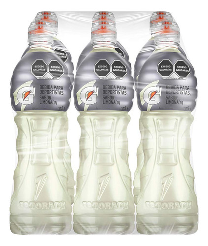 Bebida 6 Pack De Gatorade Sabor Limonada 1lts