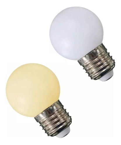 Kit 6 Lâmpada Bolinha Led 3w Quente Ou Fria Varal De Luz Top Cor Da Luz Branco-frio 110v/220v