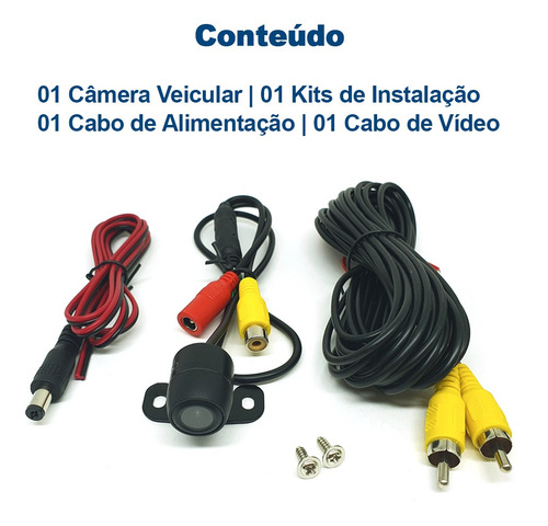 Kit Multimídia + Câmera Ré + Sensor Ré Prata Aircross 2014