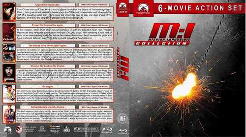 Misión Imposible Coleccion Blu Ray Oficial