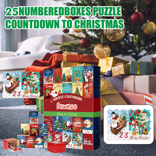 Puzzle Do Calendário De Aventuras De Natal De 2023, Calendár