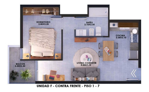 Imagen 1 de 1 de Departamento Venta Nueva Cordoba Edificio Berdea