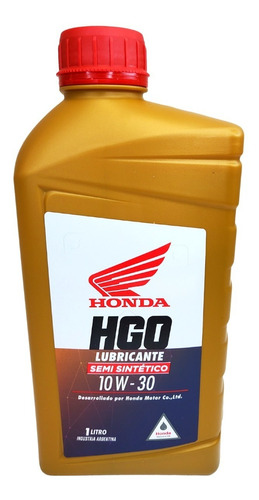 Aceite Semi-sintetico Hgo 10w40 4t Honda X 5 Litros Tuamoto