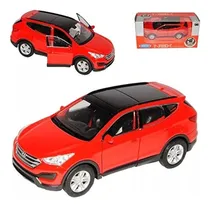 Comprar Auto Colección Welly Metal Hyundai Santa Fe Escala 1:36