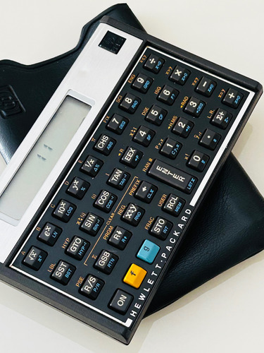 Calculadora Hp 11c Científica Rpn Rara C/ Capinha Original Dourado (Usado)