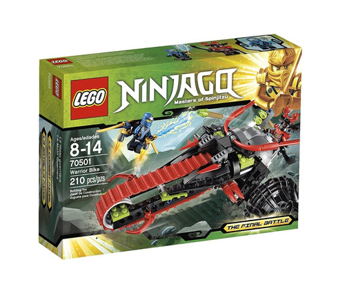 Todobloques Lego 70501 Ninjago La Moto Guerrera!!!