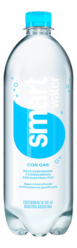 Agua Smart Water Con Gas 600ml X6+coca Cola Original 500mlx6