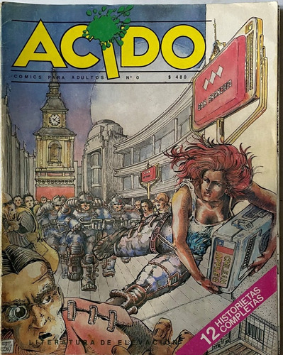 Revista Acido, Historieta Chilena Nº0, 1987, Ex03b5