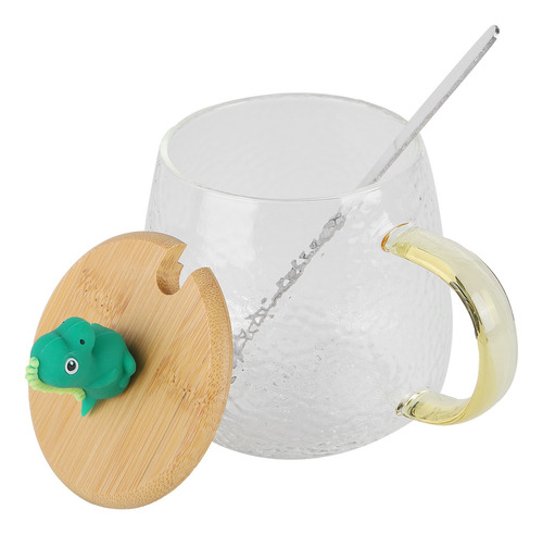 Taza Resistente Al Calor, Bonita Taza De Vidrio Con Alto Con