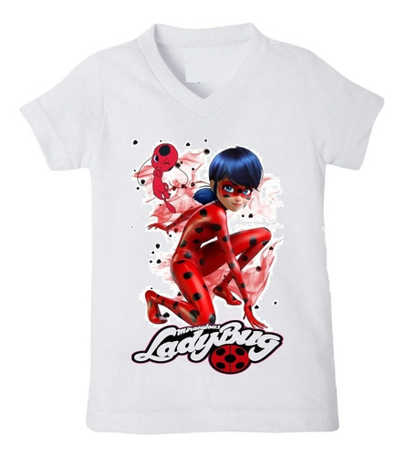 Camisetas Lady Bug Para Niña Camisetas Personalizada Niña | Cuotas sin  interés
