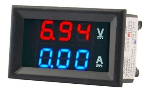 Voltímetro Amperímetro Digital Dc 0-100v 0-10a