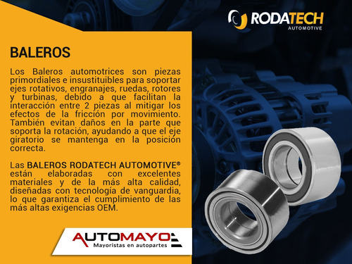 1-balero Rueda Doble Del Izq/der Aveo 1.6l 4 Cil Fwd 04-17