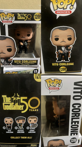Funko Pop Don Vito Corleone #1200 El Padrino Aniversario