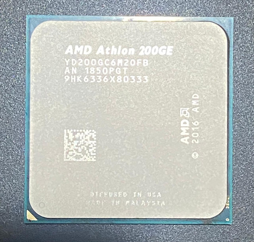 Procesador Amd Athlon 220ge Yd200gc6m20fb 3.4ghz (Usado)