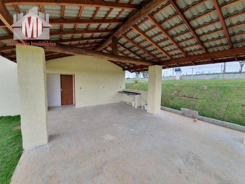 Linda Chácara Com Casa Nova, Vista Deslumbrante, Lugar Alto Em Ótimo Bairro Com 02 Quartos À Venda, 2000 M² Por R$ 280.000 - Pinhalzinho/sp - Ch0580