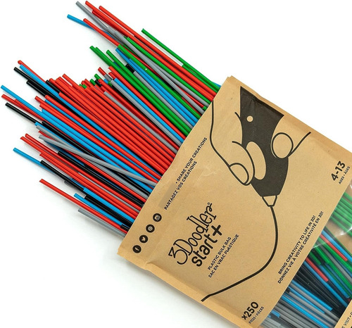 Start+ 3d Pen Plastic Refill Bag - Mix 2 (primary Pow)