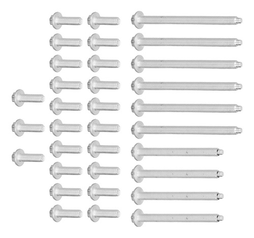 Juego De Tornillos Para Cárter De Aceite De Motor, 33 Piezas