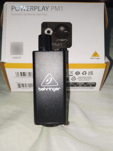 Monitor In-ear Behringer Power Play Belt-packpm1