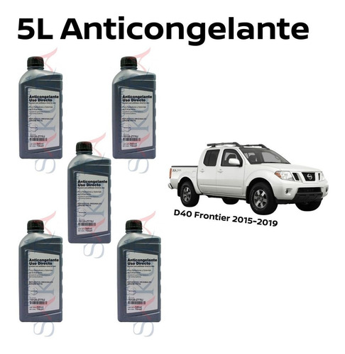 Anticongelante Azul Original 5 Litros Np300 Frontier 2018