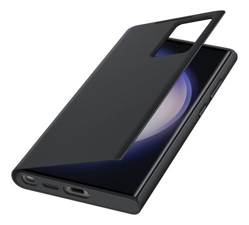 Samsung Smart View Wallet Galaxy S23 Ultra Negro Flip Cover Tapa Cerrada Interactiva