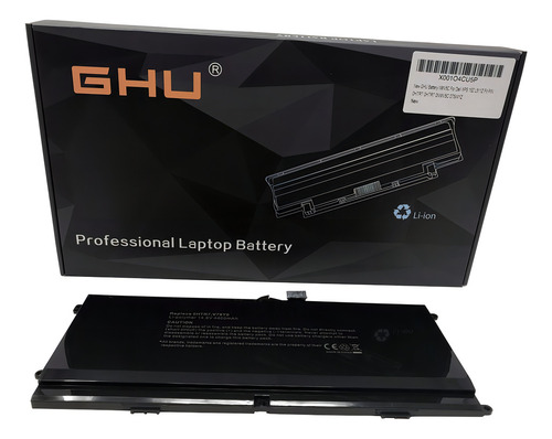 Bateria 64wh Li-polymer Nmv5c Para Dell Xps 15z L511z L511x 5834el 7502els Para P/n 0htr7 0htr7 0nmv5c 075wyz 75wy2 075w