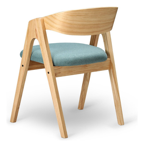 Silla Traful Paraíso Natural Tapizado En Lino Urbano Comedor